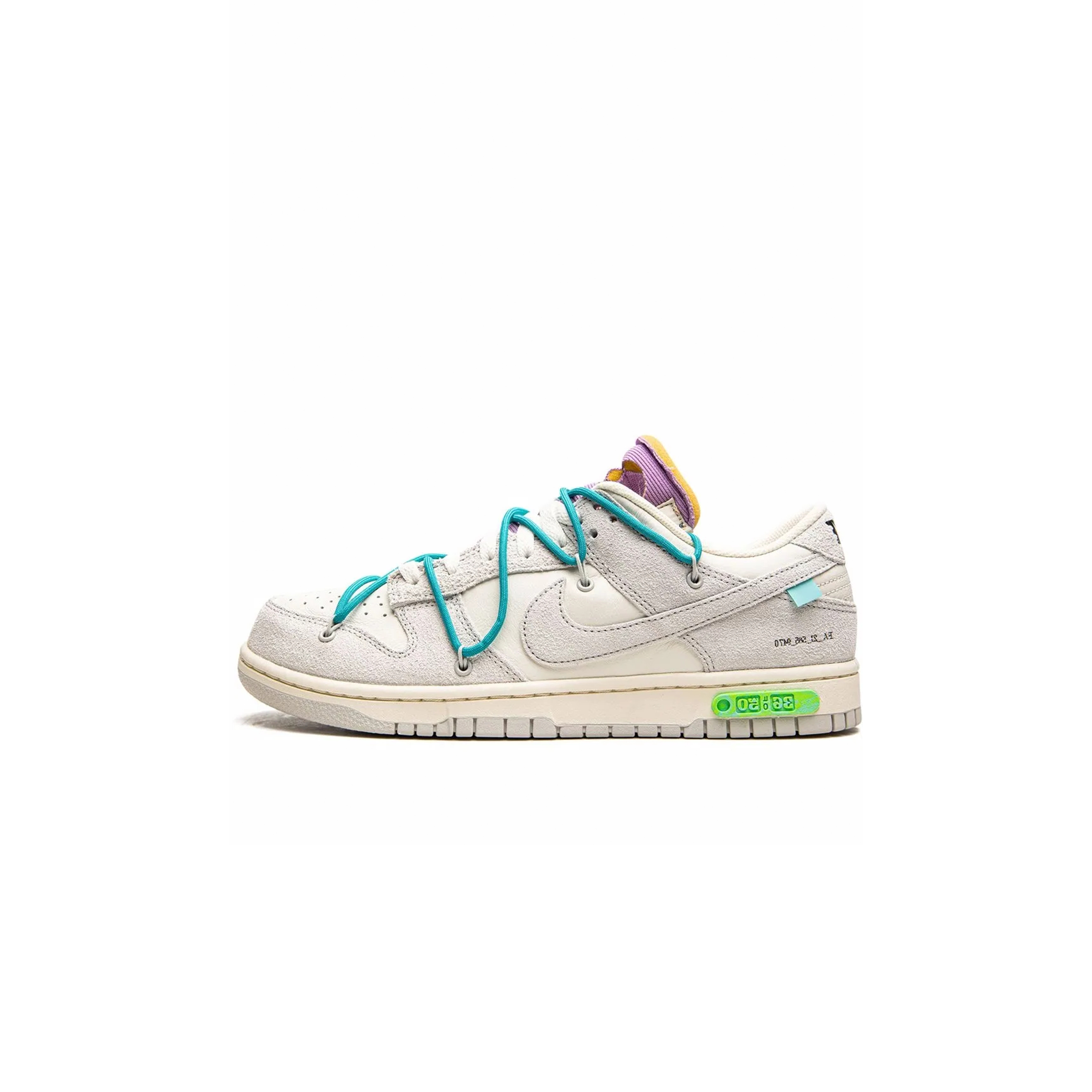 NIKE DUNK LOWOFF-WHITE LOT 36 DJ0950-107